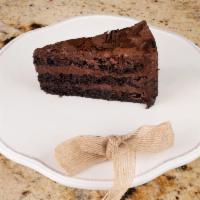 Outrageous Chocolate Cake · Slice.