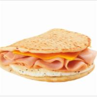 Ham Eggs And Cheese Panini Sandwich  · Choose your favorite cheese. Add-ons extra 