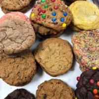 Cookies  · 1 oz. Cookies. Chocolate chip, chocolate sprinkled, Oatmeal Raisins,rainbow sprinckled, pean...