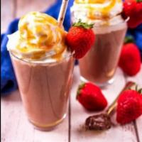 Nutella Smoothie (Nutella, yogurt, banana, strawberry almond milk) · Nutella, Greek yogurt, banana, strawberry,almond milk. 