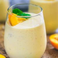 Merry Mango Smoothie (mango,peach,fruit juice) · Mango, peach, fruit juice. 