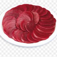 sliced beets  · 4 oz. Container 