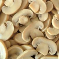 sliced mushrooms  · 4 oz. Container 