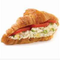 Egg Salad With Tomatoes & Green Onions Gourmet Croissant Sandwich  · choose your favorite dressing. Add-ons extra. 
