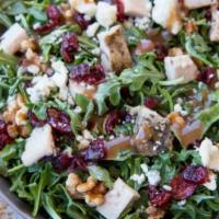 Ave Of The America's Salad Bowl (grilled chicken spring mix cranberries walnuts apple & Avocado) · Spring mix,grilled chicken, cranberries, walnuts, Apple And Avocado. You can choose your fav...