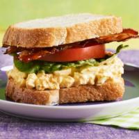  Classic Egg Salad & Bacon Combo Sandwich  · Homemade egg salad and bacon combination sandwich. 