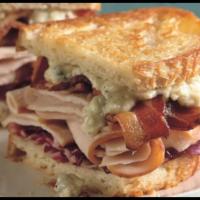 Club Supreme Cold Cuts Sandwich (roast beef, bacon, turkey & swiss) · Boar's Head Roast Beef, swiss, bacon & turkey. 