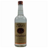 Tito's Vodka · 750 ml., vodka. 40.0% ABV. Must be 21 to purchase.
