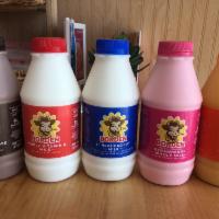 Borden Milk · Comes with choice of whole vitamin d milk, dutch chocolate milk, strawberry whole milk, 2% r...