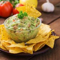 Side of Guacamole and Tortilla Chips · 