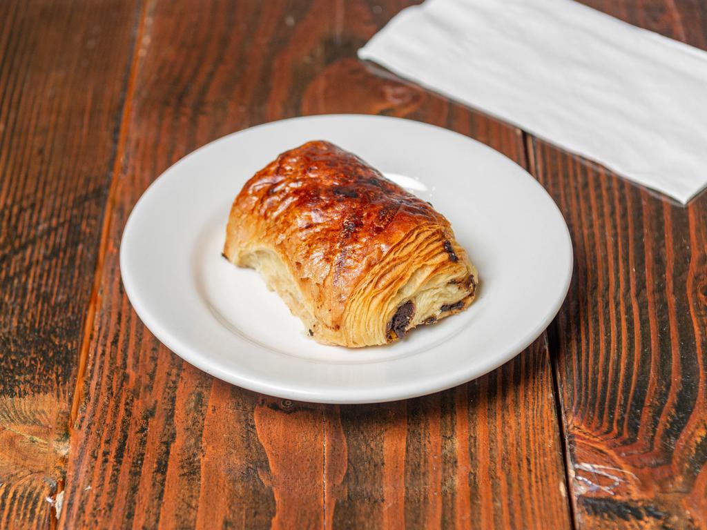Chocoloate Croissant · A flaky French pastry.