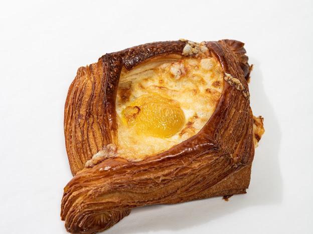 Egg and Cheese Croissant · Freshly baked egg & cheese croissant