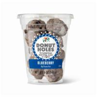 7 Select Blueberry Donut Holes 5 oz · Moist, bite-sized cake donut holes packed with blueberry flavor and coated in a sweet glaze....