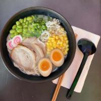 Ramen Noodle Soup · Japanese ramen provides a unique springy texture than other types noodles because it is made...