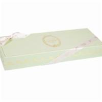Prestige Green - Box of 54 Macarons · Gift box decorated with the emblematic ladurée green.  This package includes 54 macarons in ...