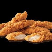 2 PCS Chicken Tenders · Honey mustard or BBQ sauce available upon request