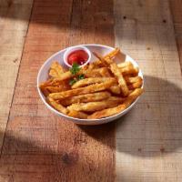 Cajun Fries · Coated with Cajun seasoning and served with ketchup on the side