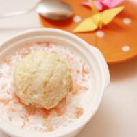 Durian and Coconut in Vanilla Sauce 榴莲飘香 · 