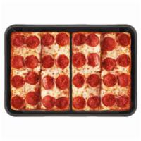 Square - Pepperoni Pizza ·  Deep dish pizza with pepperoni.