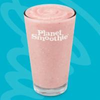 Strawberry Colada · Pineapple, coconut, strawberries, nonfat milk, vanilla.