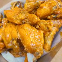 Buffalo Wings · Add sauce for an additional charge.