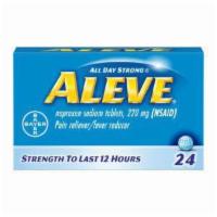 Aleve (naproxen) 220 mg (24 tablets) · 