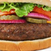 Hamburger · Grilled or fried patty on a bun. 