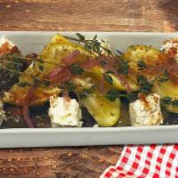 Turkish Feta and Olives · Assorted marinated olives, chunks of feta
cheese, fresh herbs, and citrus.