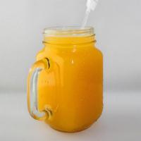 Jugo de Naranja 16 oz. · Orange Juice 16 oz. Served with ice.