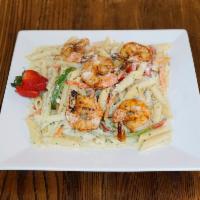 Rasta Pasta · Best Rasta pasta you will ever have.
you can pair it with shrimp, chicken, oxtail