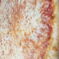 Traditional Plain Cheese Pizza · 