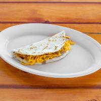 Bean and Cheese Taco · Folded tortilla with a variety of fillings such as meat or beans. 