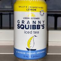 GRANNY SQUIBB'S LEMON UNSWEETENED · (Providence, RI) 
Made with water, organic lemon juice concentrate, black tea, and organic ...