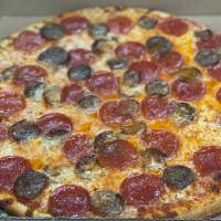 Large 2 Topping Pizza and Breadsticks Special · Large 2-topping pizza and an order of breadsticks. Not valid with any other Special, coupon ...