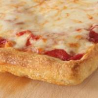 Classic Sicilian Pizza · Thick crust square pizza made with our traditional pizza sauce and mozzarella cheese.