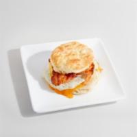 Biscuit sandwich - bacon, egg & cheese  · 