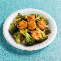 84. Shrimp with Broccoli · 