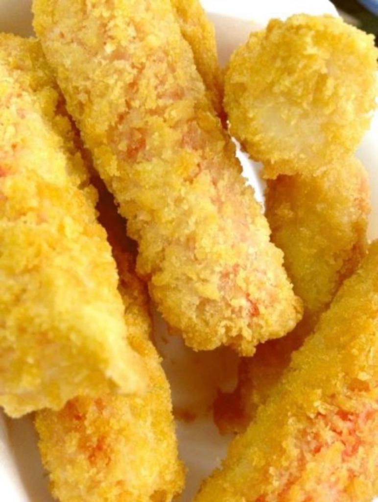 17. Fried Crab Meat Sticks · 5 pieces.