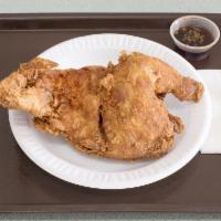 A3. Half Fried Chicken · 