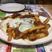 Disco Fries · Served with brown gravy and mozzarella cheese. 