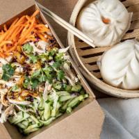 Cold Noodles and 2 Bao Combo Meals · Cold noodles with your choice of shredded chicken or pan-seared tofu and any 2 handmade stea...