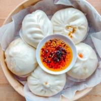 Regular Big Steamer · 5 steamed bao. Mix and match any 5 of the handmade steamed buns.
