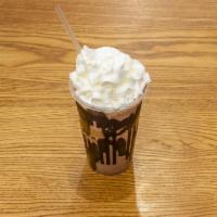 Chocolate Milkshake · Chocolate ice cream, milk, chocolate syrup.