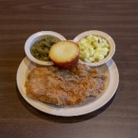 Pork Chop Dinner · Served with choice of 2 sides.