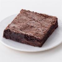 Double Fudge Brownie to go · A soft chewy chocolate brownie. Classic!