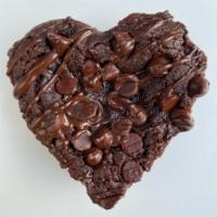 Original Heart Shaped Brownie · Four inch heart-shaped brownie with or without seasonal sprinkles is exclusively served on o...