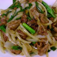 Mongolian Stir-Fried · Your choice of meat with sliced onions, green onions and carrot strips in brown sauce. Serve...