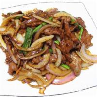 B5.Mongolian Beef · Spicy.