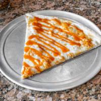 Buffalo Grilled Chicken Pizza  · Mild, hot, turbo or sweet and spicy or honey BBQ.