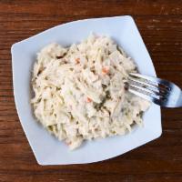 Coleslaw Salad  · Shredded raw cabbage and carrots in a mayo base dressing.